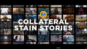 スーパーヒーローの隣で生きるということ / TIDE「Collateral Stain Stories」 メインシーン