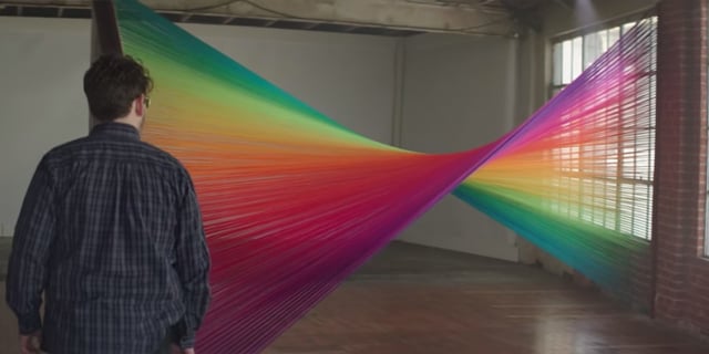 色を知らない人に、色の意味を教わった / Valspar「COLOR FOR THE COLORBLIND」 メインシーン