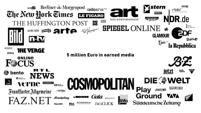 アートでヘイトを塗り替える / LEGACY BERLIN「ART BEATS HATE」 メインシーン