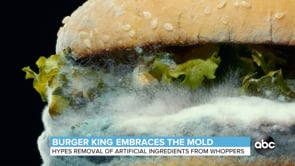 腐ったバーガーが、広告の教科書を塗り替えた / BURGER KING「THE MOLDY WHOPPER」 メインシーン
