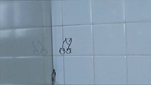壁の落書きが、コンドームをつけた瞬間モテ始めた / AIDES「GRAFFITI」 メインシーン