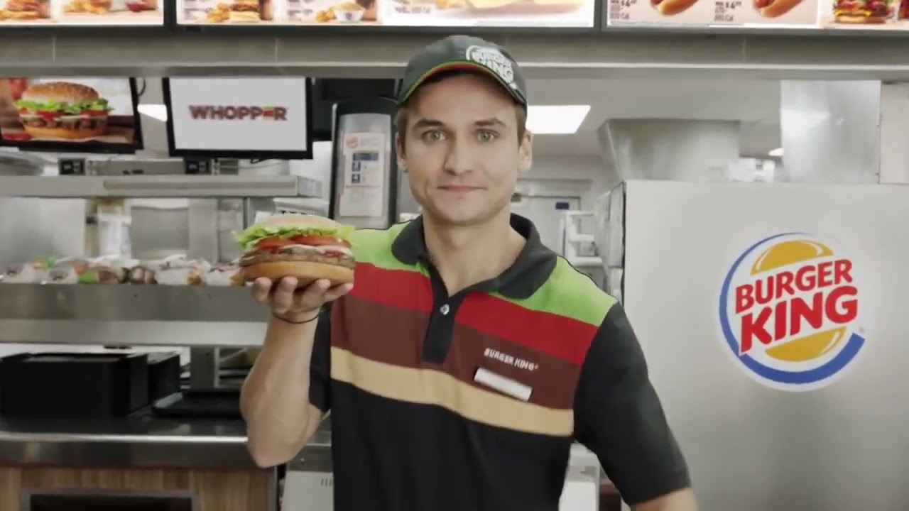 安定の天才 / BURGER KING® | Connected Whopper® メインシーン