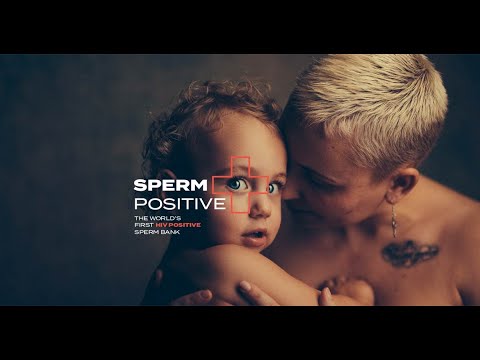 これは、精子バンクの広告です / NEW ZEALAND AIDS FOUNDATION「Sperm Positive」 メインシーン