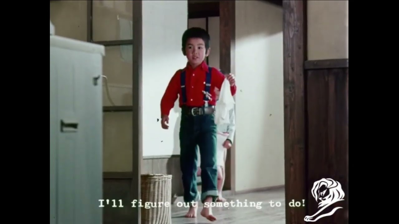 1977年、松下電器とおねしょの話 / 松下電器産業「BED WETTING」 メインシーン