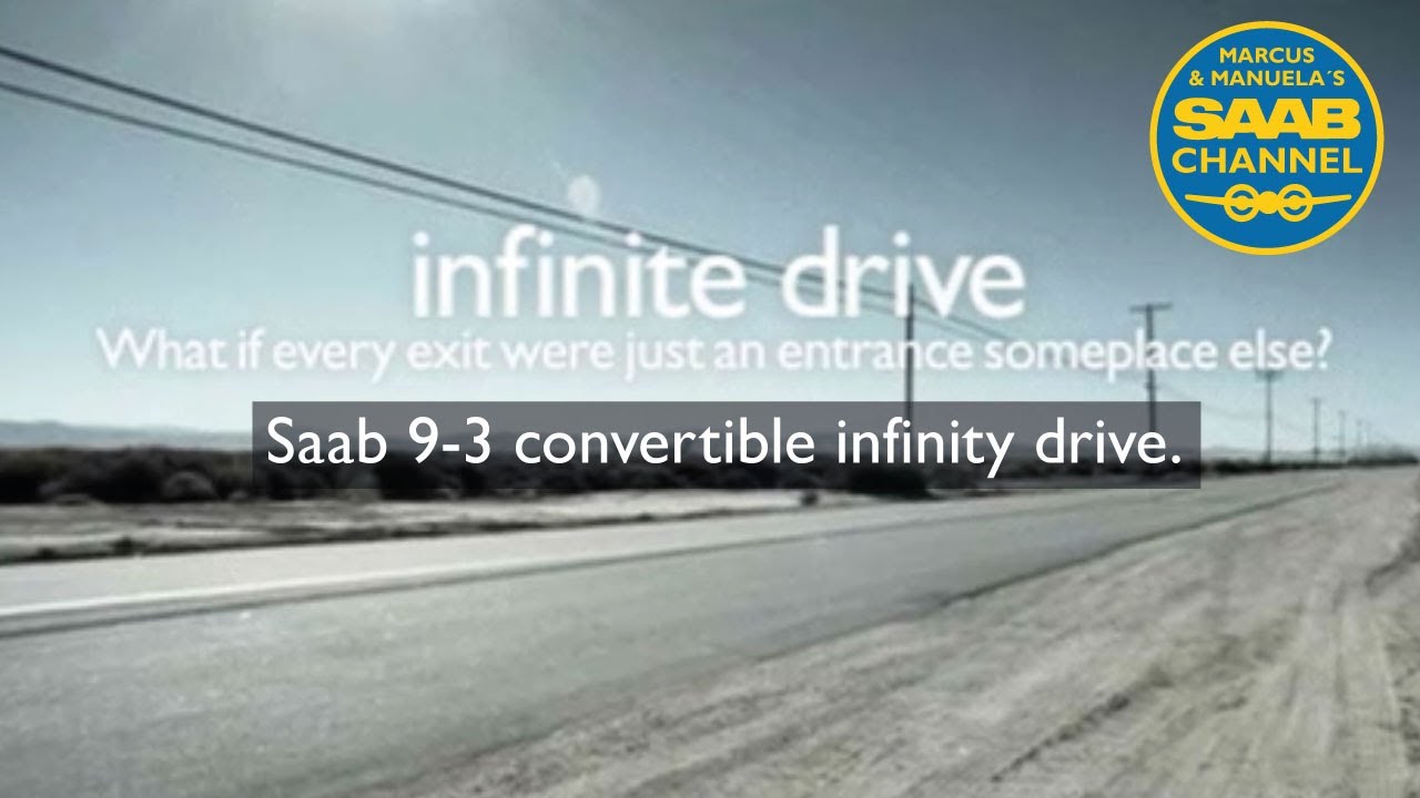 「外側」ではなく「内側」を走らせた / SAAB「INFINITE DRIVE」 メインシーン