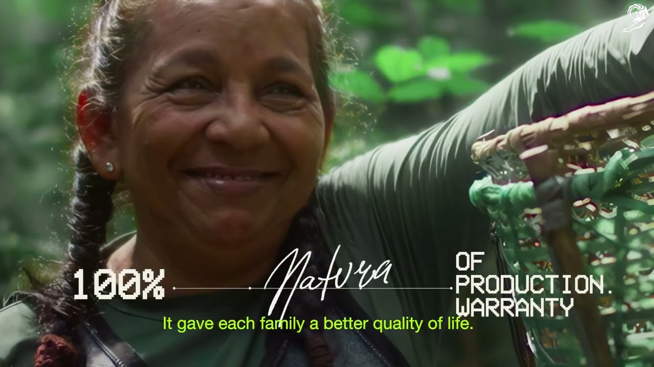 森を伐らずに、森で稼ぐ / Natura「The Amazon Greenventory」 メインシーン