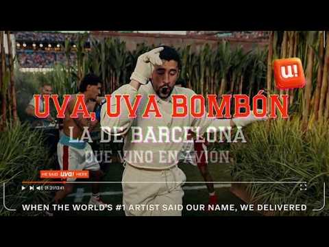One Line Bad Bunny Sang Opened a Store / UVA APP "UVA UVA BOMBÓN"