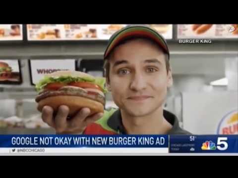 テレビCMが、リビングルームをハックした日 / Burger King「Google Home of The Whopper」 メインシーン