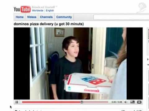 30分という、贈り物 / DOMINO'S PIZZA「YOU GOT 30 MINUTES」 メインシーン