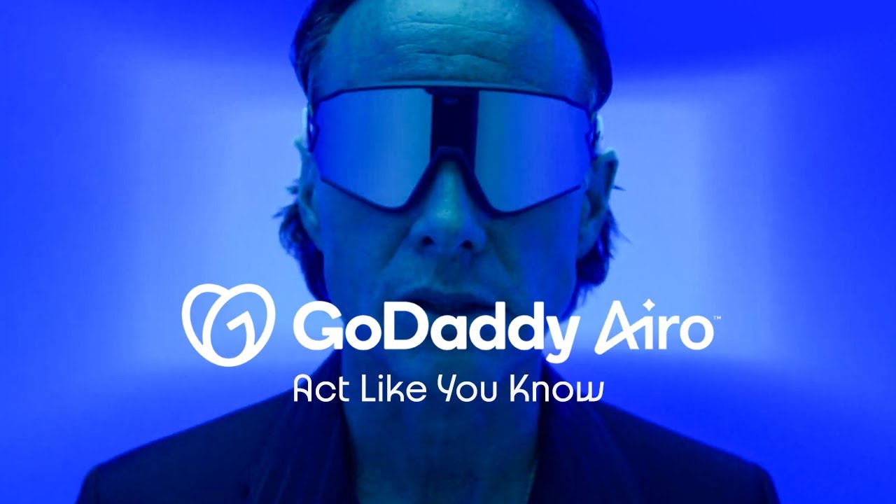 役者が演じるのをやめて、本物の起業家になった瞬間 / GoDaddy「Act Like You Know」 メインシーン