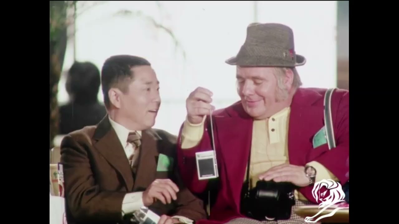1975年、たばこ一本のためにゴールドが光った / 松下電器「HAVE A CIGARETTE」 メインシーン