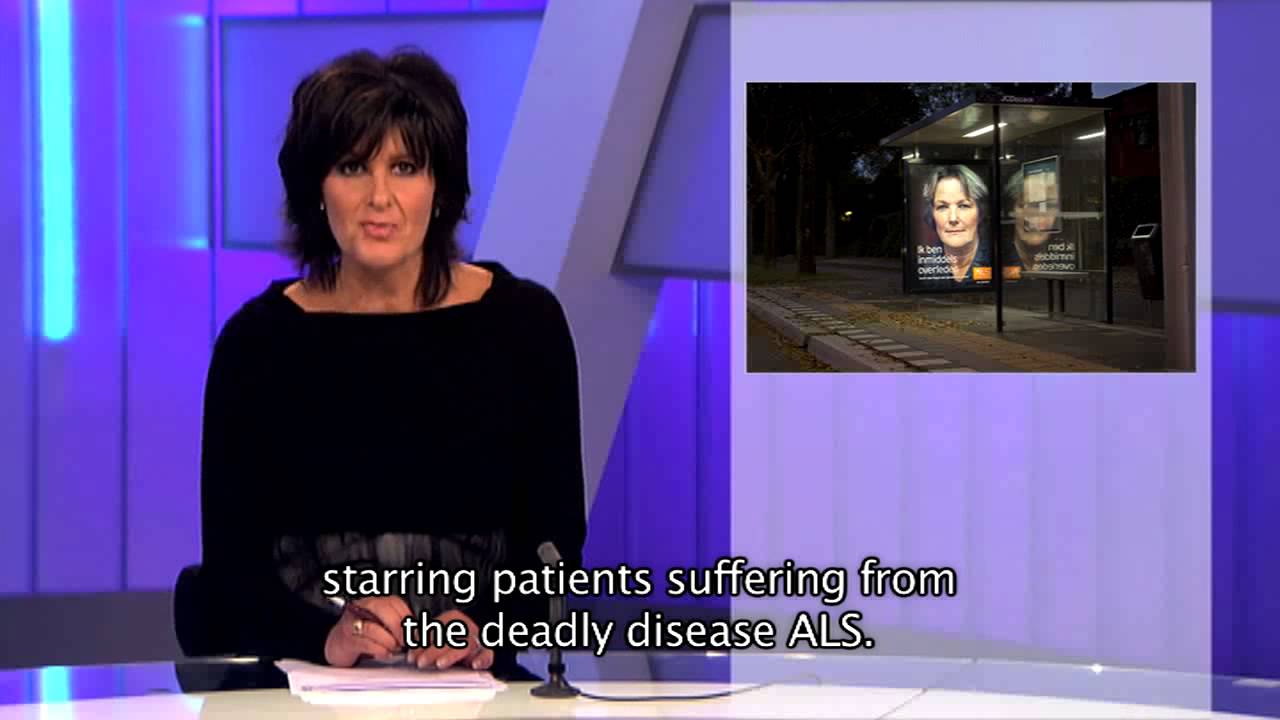 これは、コンドームの広告ではありません / ALS FOUNDATION NETHERLANDS「I HAVE ALREADY DIED」 メインシーン