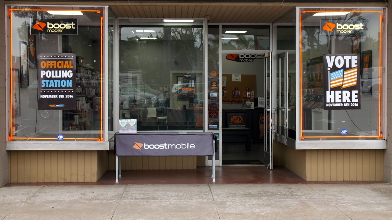 ケータイ屋が投票所になった日 / Boost Mobile「Boost Your Voice」 メインシーン