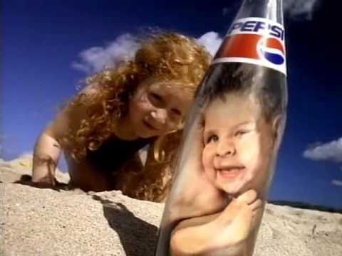 最後の一滴まで、ボトルの中まで / Pepsi-Cola「INNER-TUBE」 メインシーン