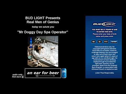 The Man Who Ran a Spa for Dogs, Hailed as a National Hero / BUD LIGHT "DOGGY DAY SPA OPERATOR"