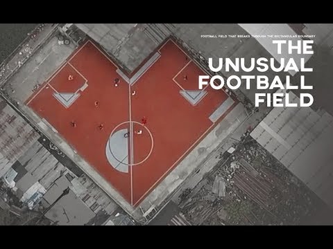 サッカー場は、四角である必要がない / AP Thailand「The Unusual Football Field」 メインシーン