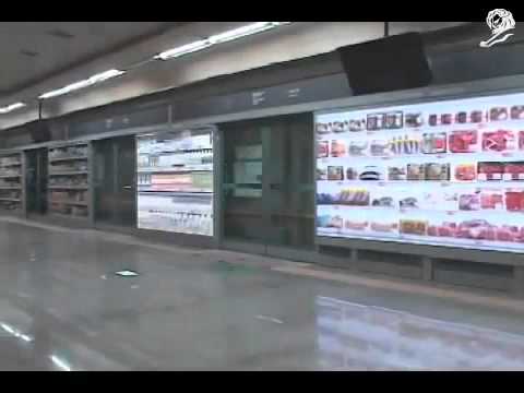店に行かず、店が来る / TESCO Homeplus「Subway Virtual Store」 メインシーン