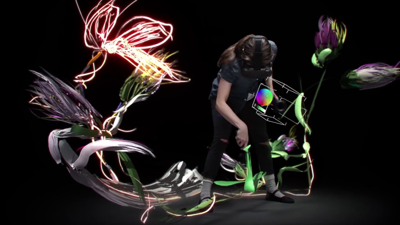 空間そのものがキャンバスになった日 / Google「Tilt Brush」 メインシーン